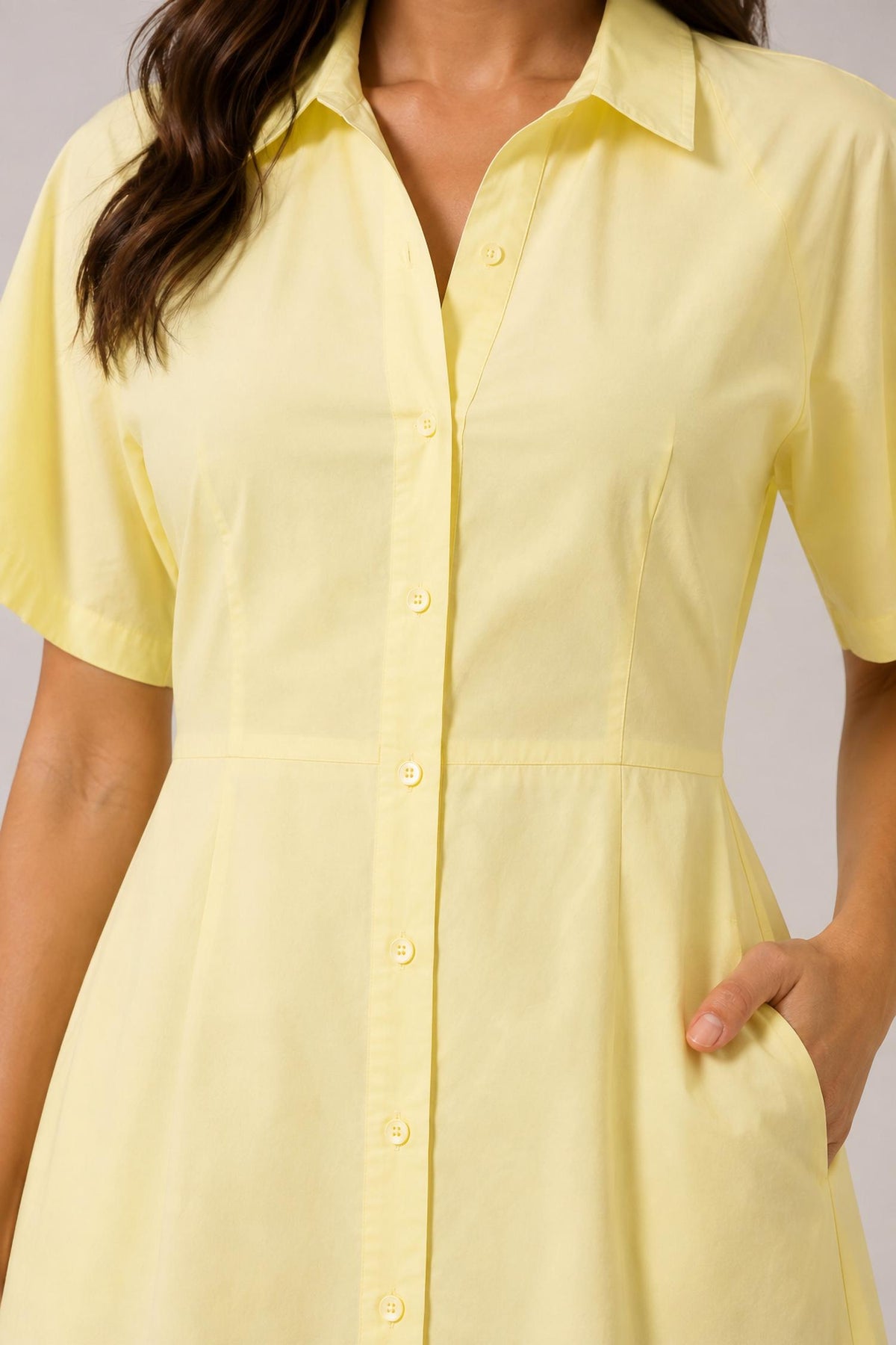 Theory - Pleated Shirt Dress