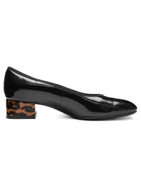 Ara Women's Pumps Gypsum Heels in black leopard - women's heels - alternate view
