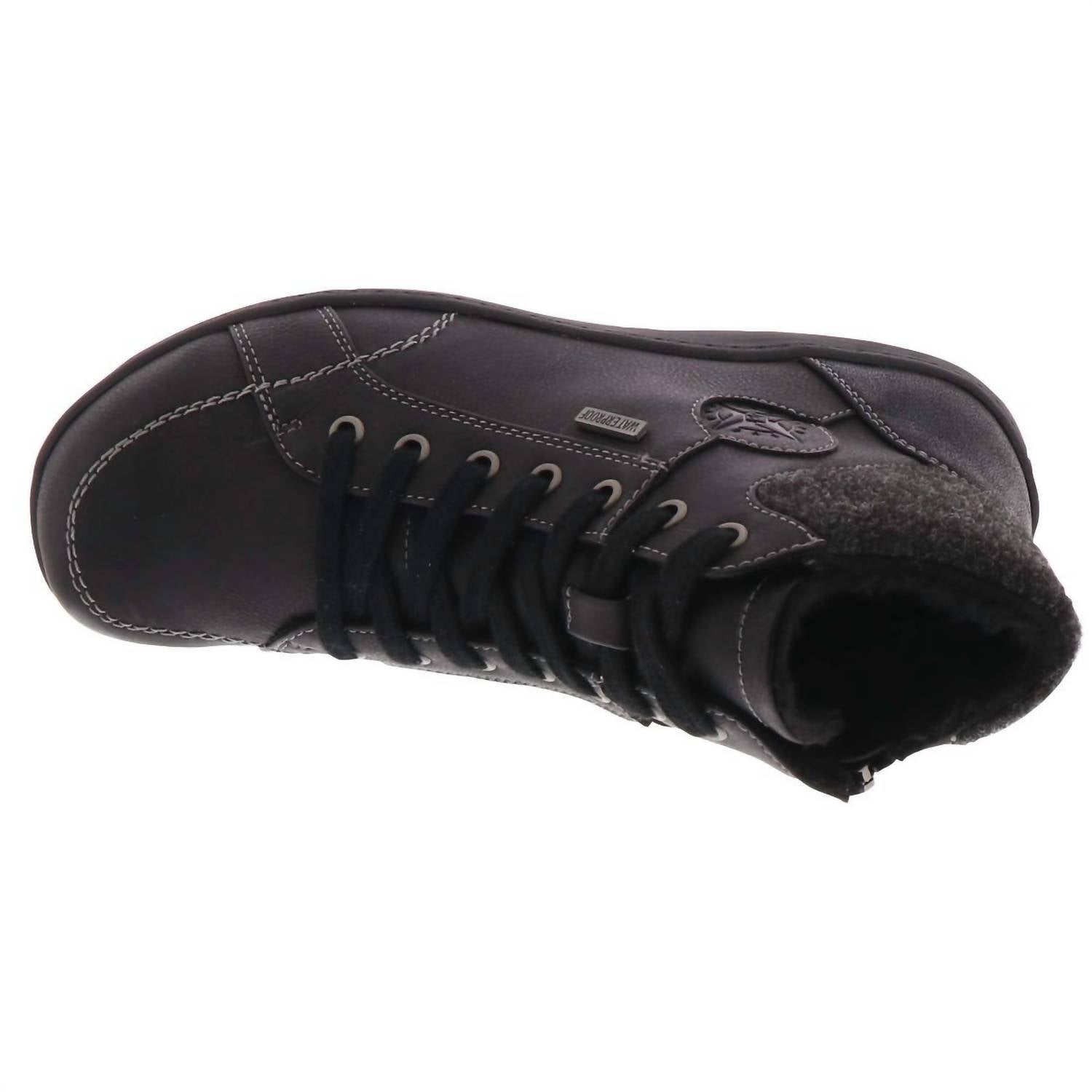 Wanderlust Women's Billie Waterproof Boots in black - women's shoe - alternate view