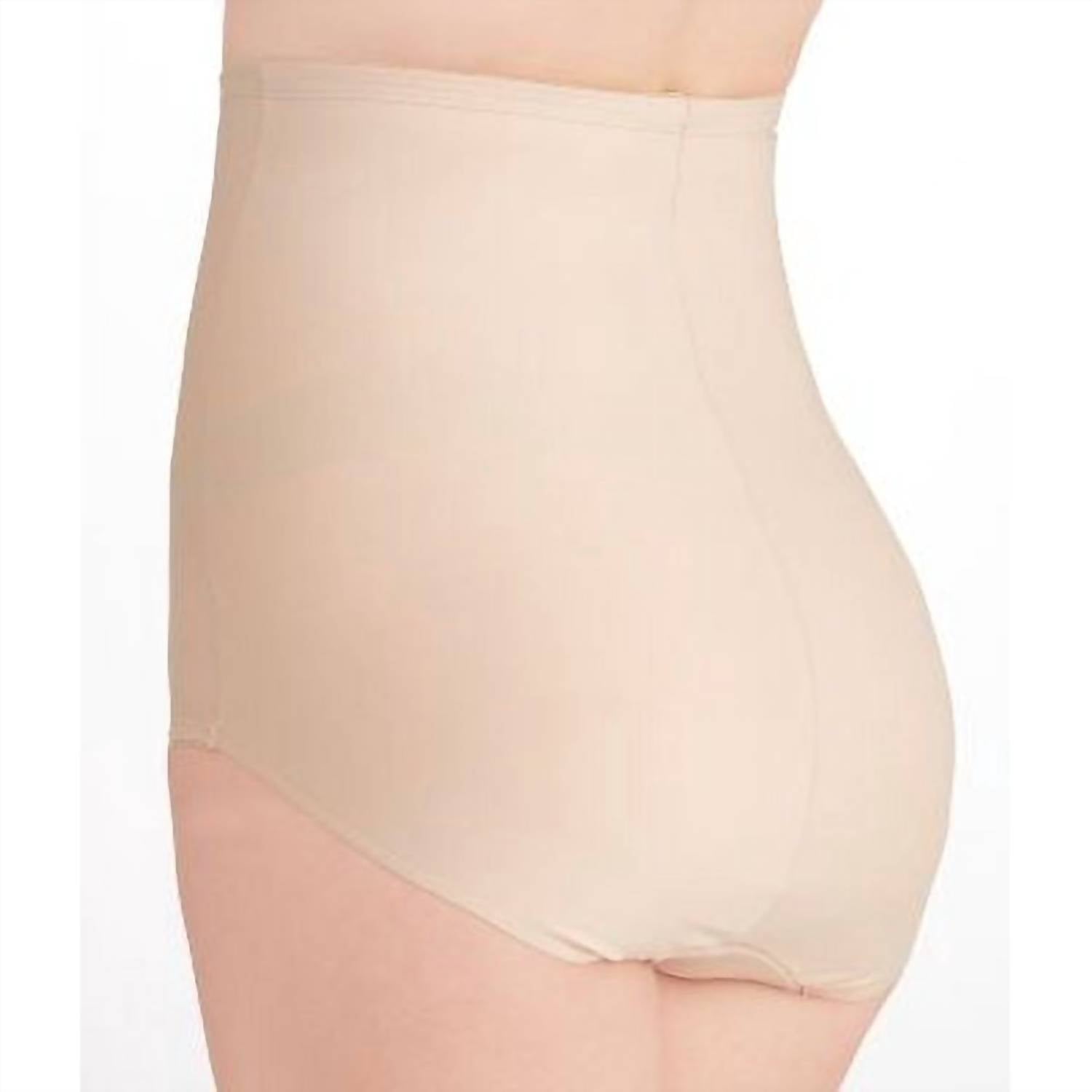 TC Fine Intimates Medium Control High-waist Brief - Plus in nude - women's intimate - detail view