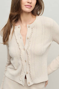 Barefoot Dreams - Cozychic Ruffle Front Cardigan