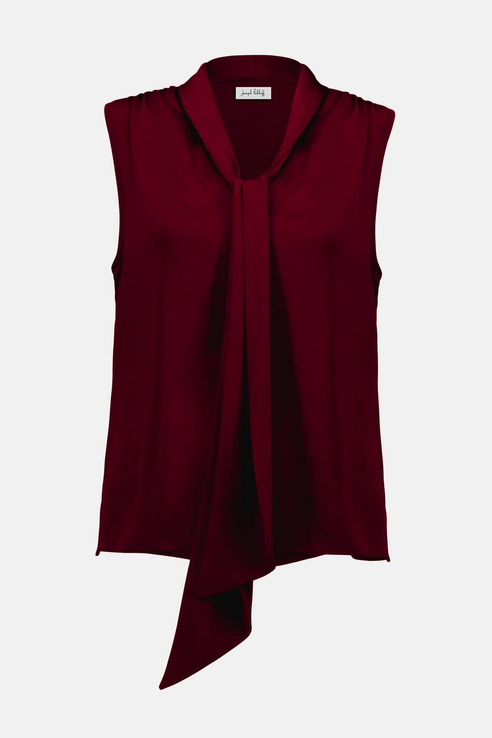 Joseph Ribkoff - Women's Recycled Satin Tie Neck Top
