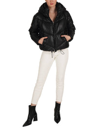 Love Token - Long Lseeve Hooded Puffer Jacket
