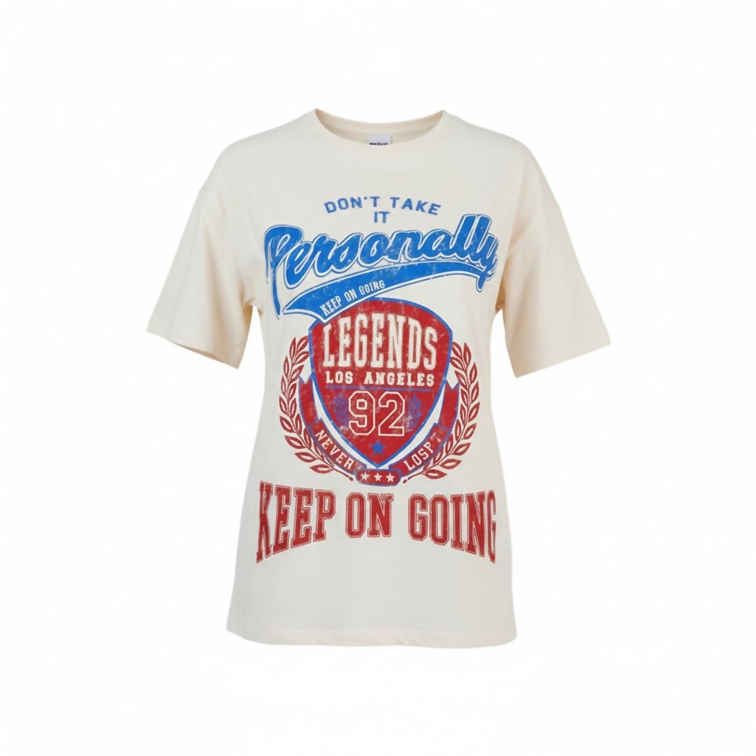 Ambar - Don't Take It Personally Printed Short Sleeve Tshirt