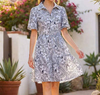 Karen Kane - Puff Sleeve Dress