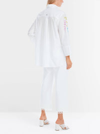 Marc Cain - Organic Cotton Shirt Blouse With Print
