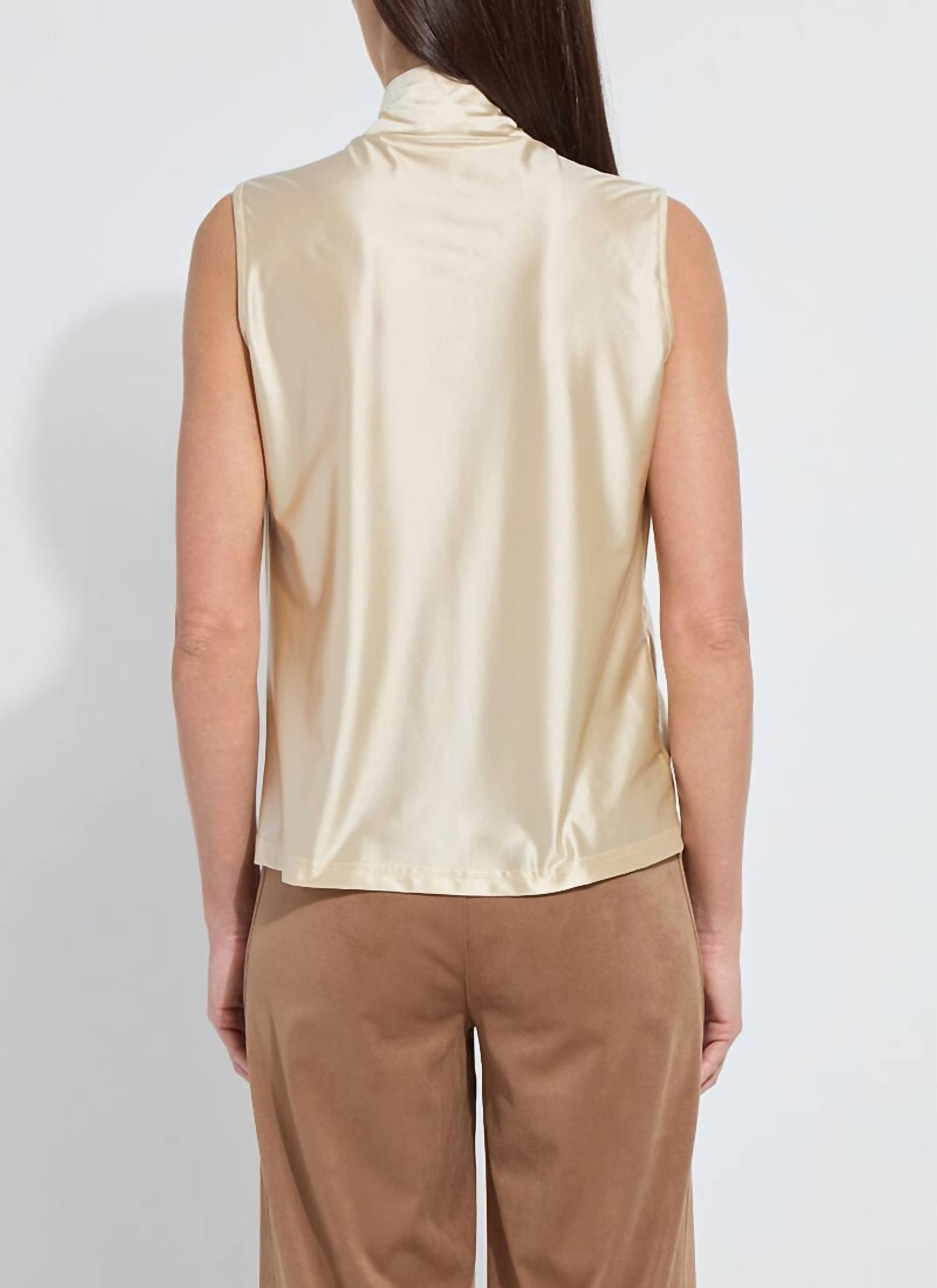Lysse - Marcia Turtleneck Ruching Top