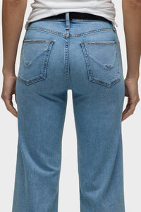 Hudson - Rosie High Rise Wide Leg Ankle Cuff Jeans