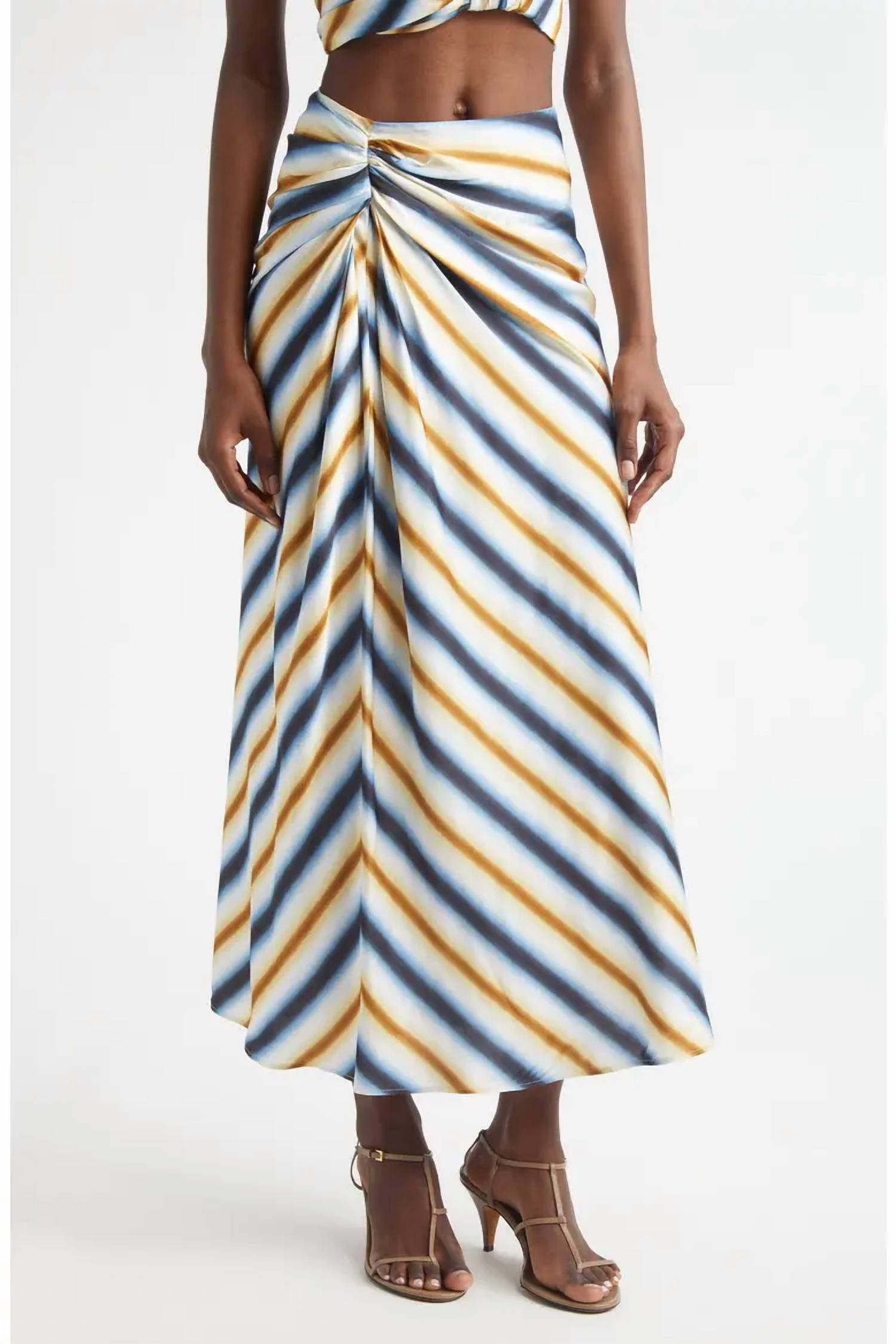 A.L.C. - Jean Midi Skirt
