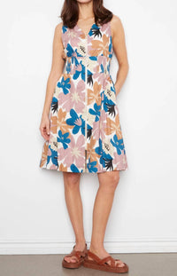 Charlie B - Women's Floral Cotton Voile Printed Dress