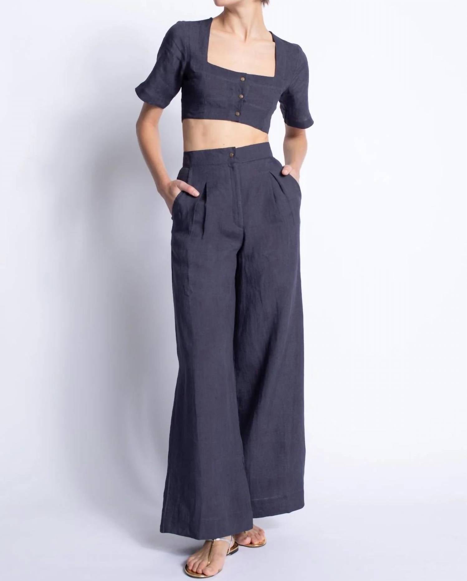 Karina Grimaldi - Soll Linen Pants