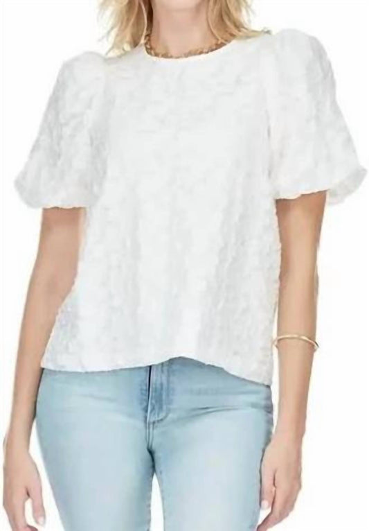 Jade - Puff sleeve top