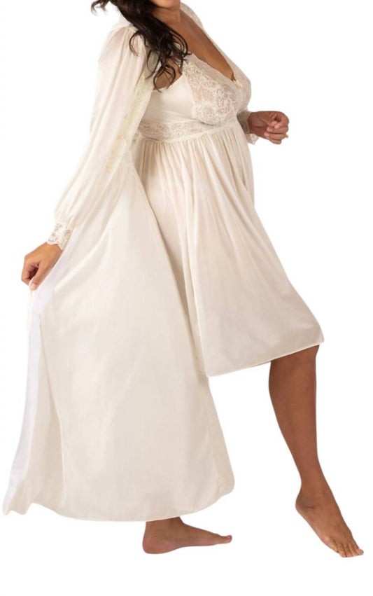 Shadowline Lingerie - Silhouette 54" Long Sleeve Long Coat