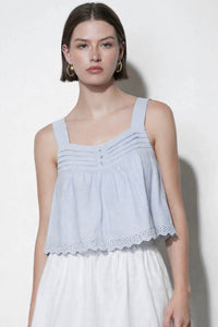 Greylin - Elani Eyelet Tank Top