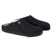 BIRKENSTOCK Men's Zermatt Rivet Shearling Slippers in anthracite - men's loafer - view 4