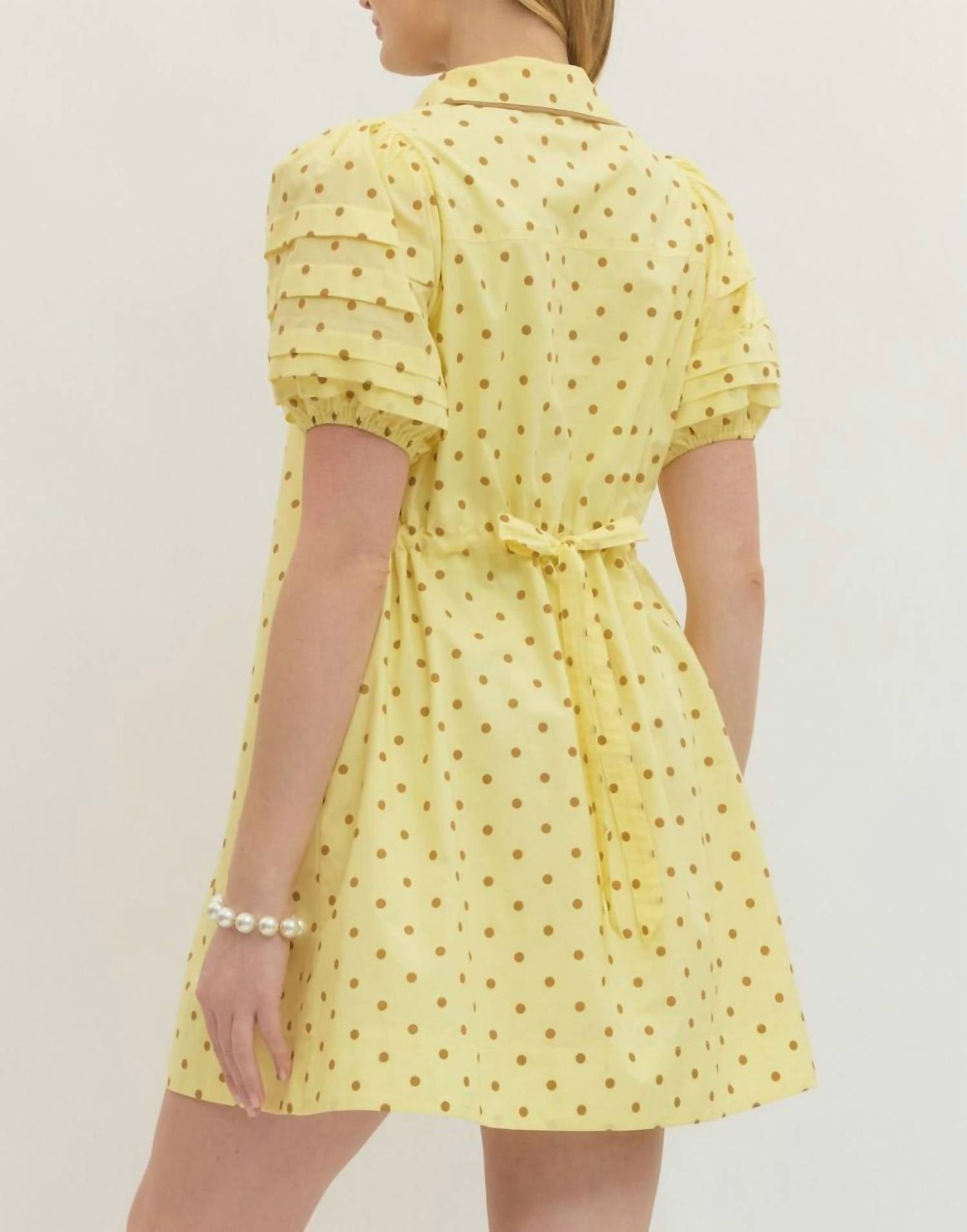 Entro - Charleston Dot Dress