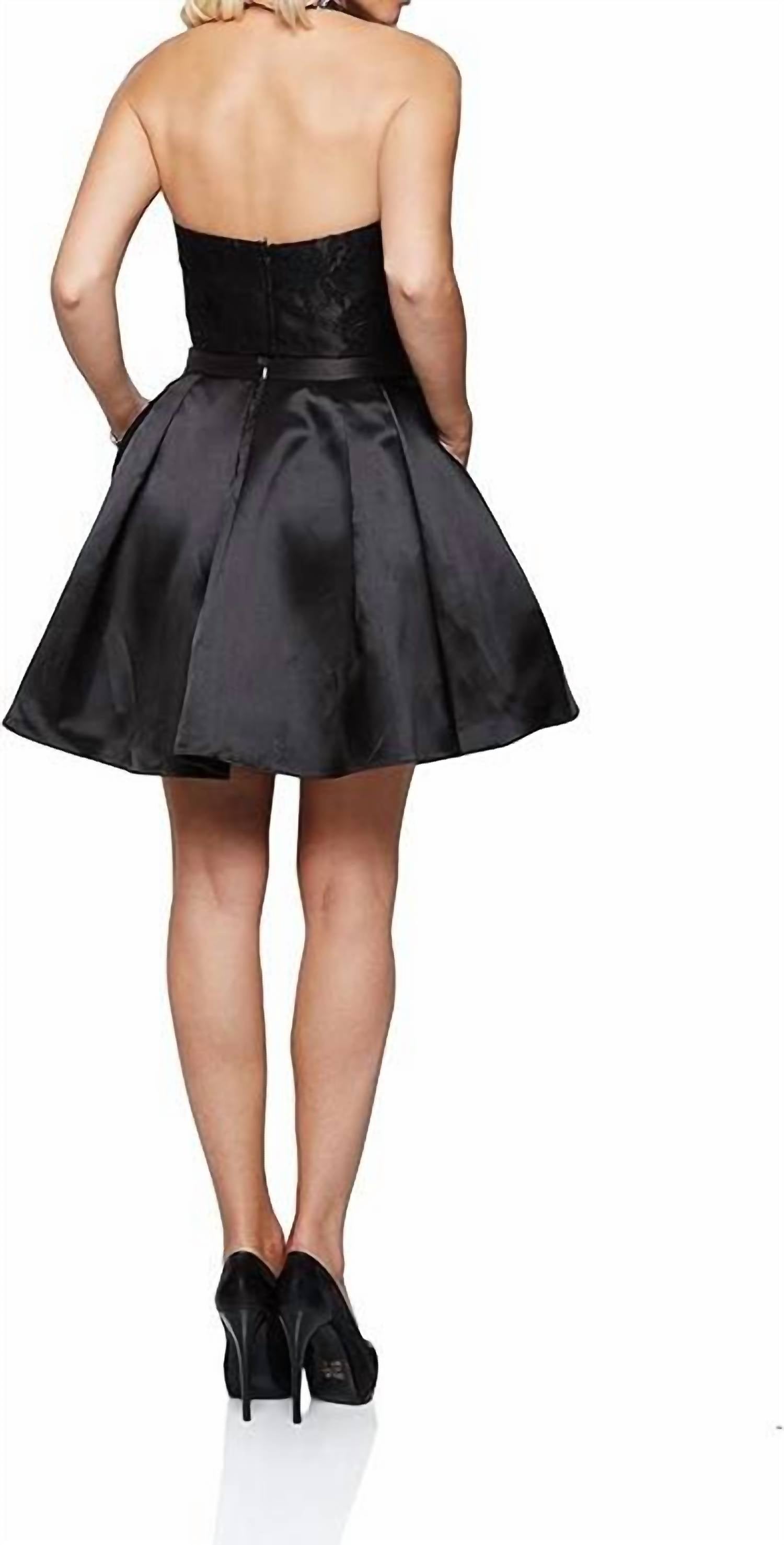 Last Dress - Chic & Sleek Noir Two-Piece Set