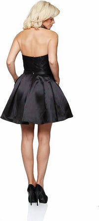 Last Dress - Chic & Sleek Noir Two-Piece Set