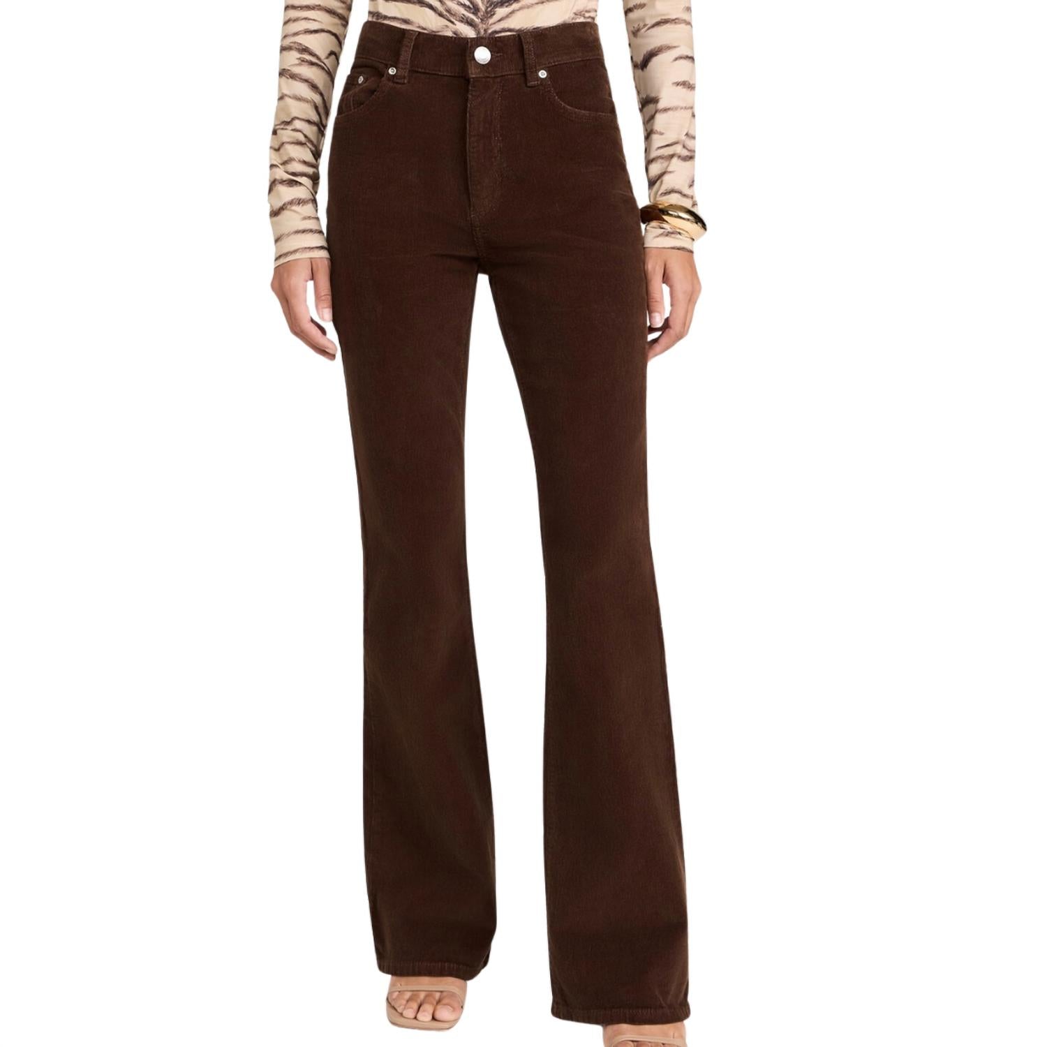 DL1961 - Women's Women's Bridget Boot High Rise Instasculpt Jeans in walnut - women's pants