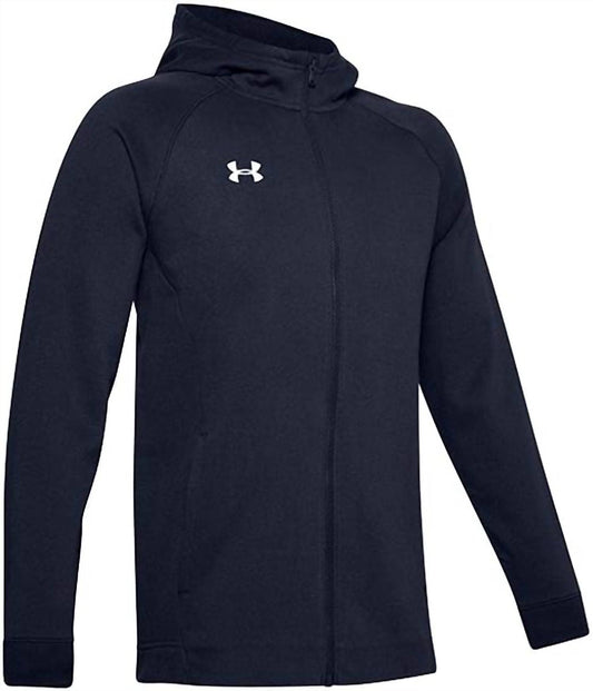 Under Armour - Men's Hustle Fleece Full Zip Hooded Sweatshirt