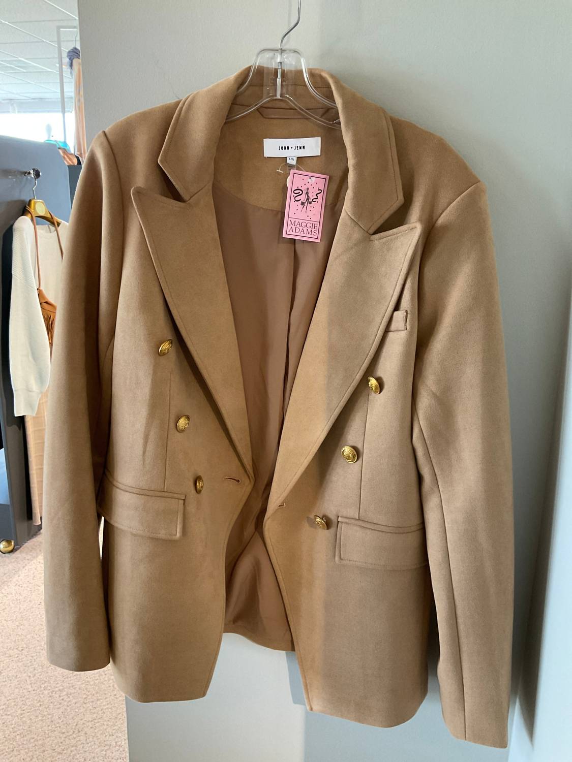 John + Jenn - Women's Button Blazer