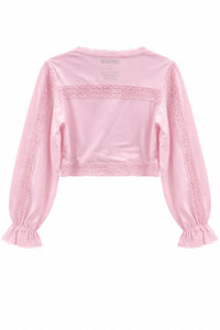 Katie J Nyc - Addie Lace Trim Top