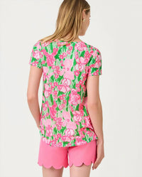 Lilly Pulitzer - Etta Scoop Neck Top