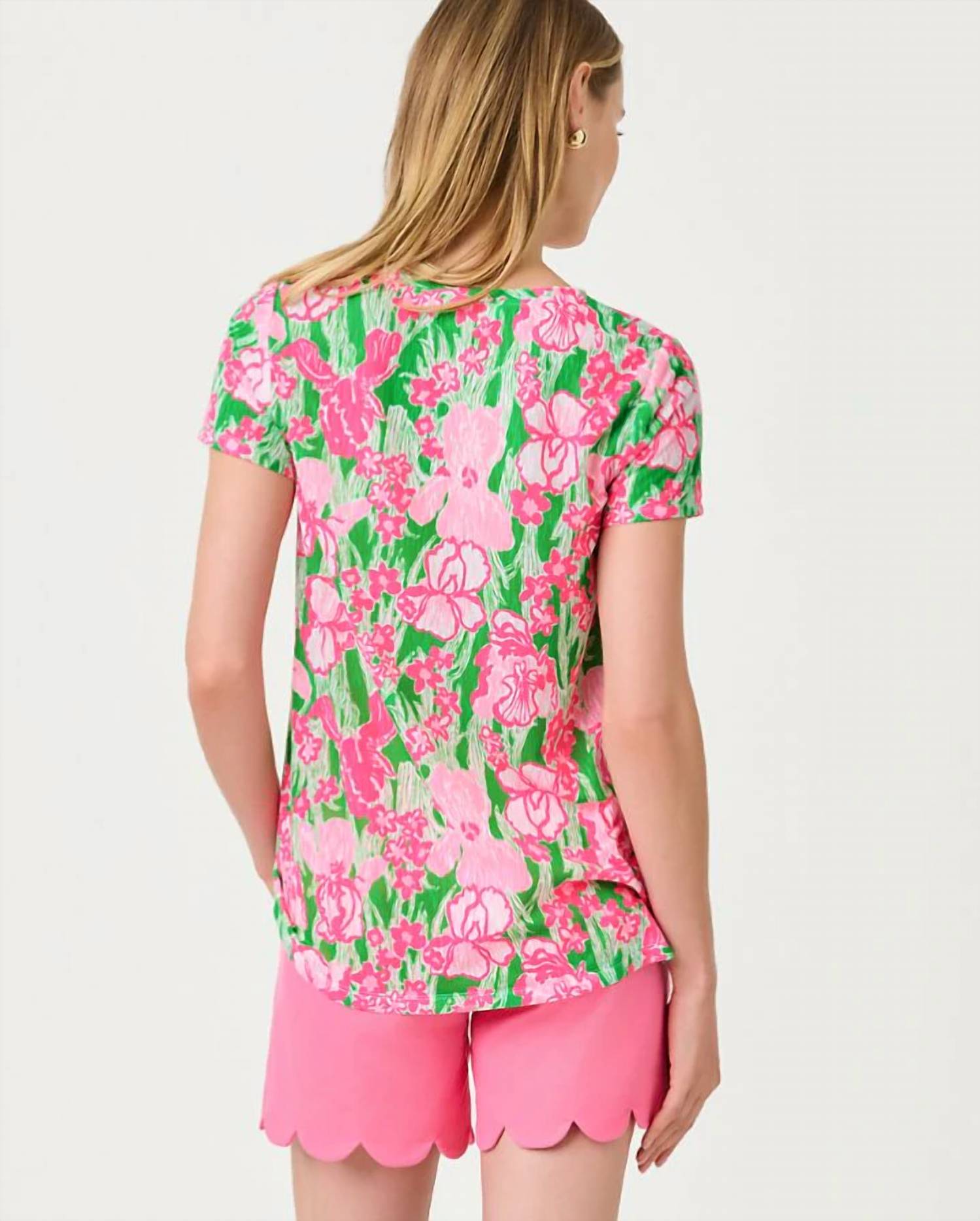 Lilly Pulitzer - Etta Scoop Neck Top