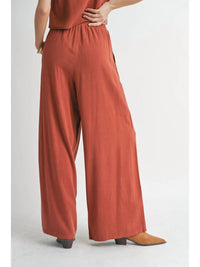 Sadie & Sage - Sugarloaf Wide Leg Linen Pants