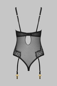 Maison Close - Inspiration Divine Cupless Thong Bodysuit