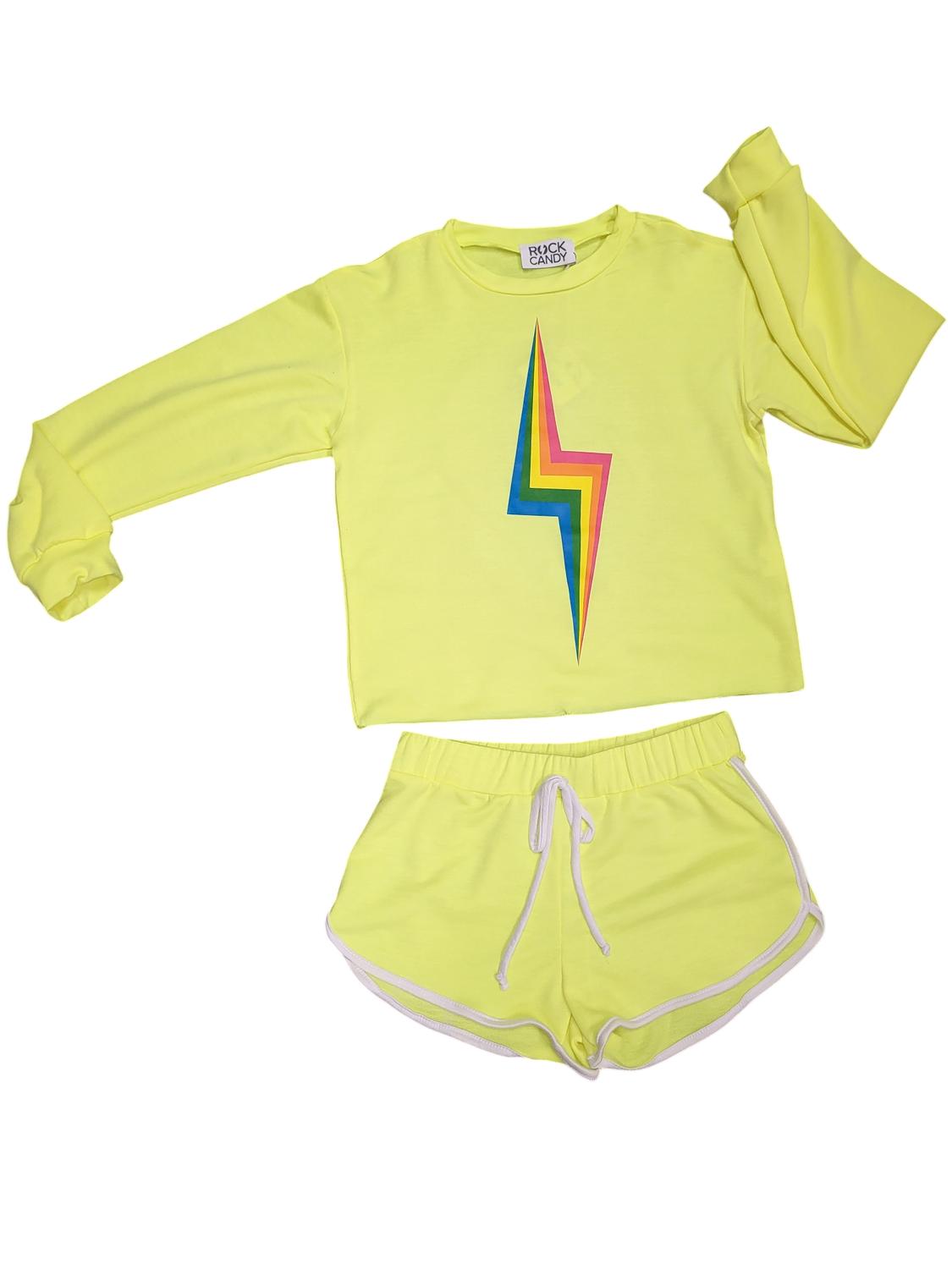 Rock Candy - Girl's Lightning Bolt Lounge Set