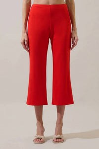 Sugarlips - Hemary Cropped Flare Pants