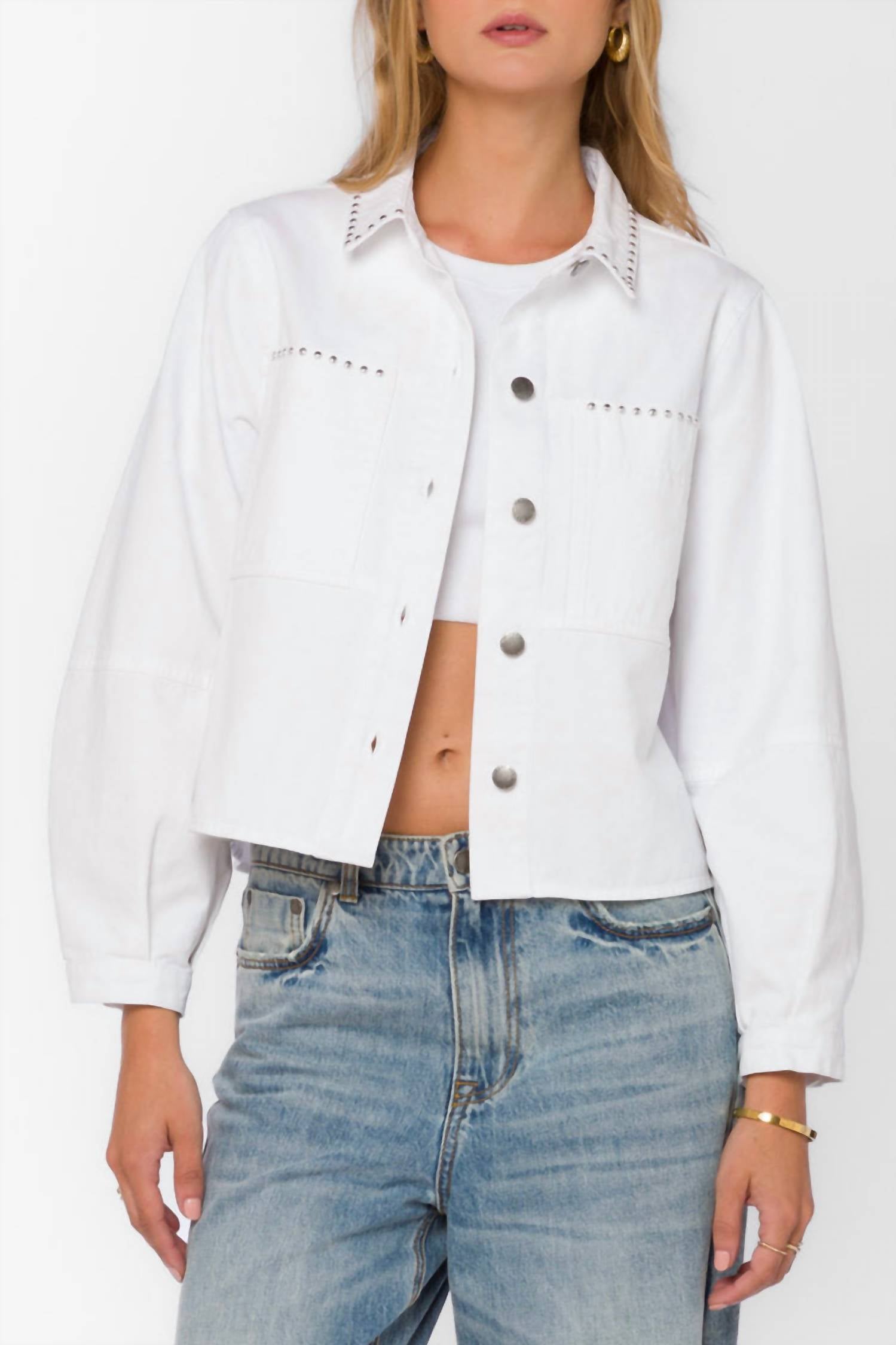 Velvet Heart - Cathy Balloon Sleeve Jacket