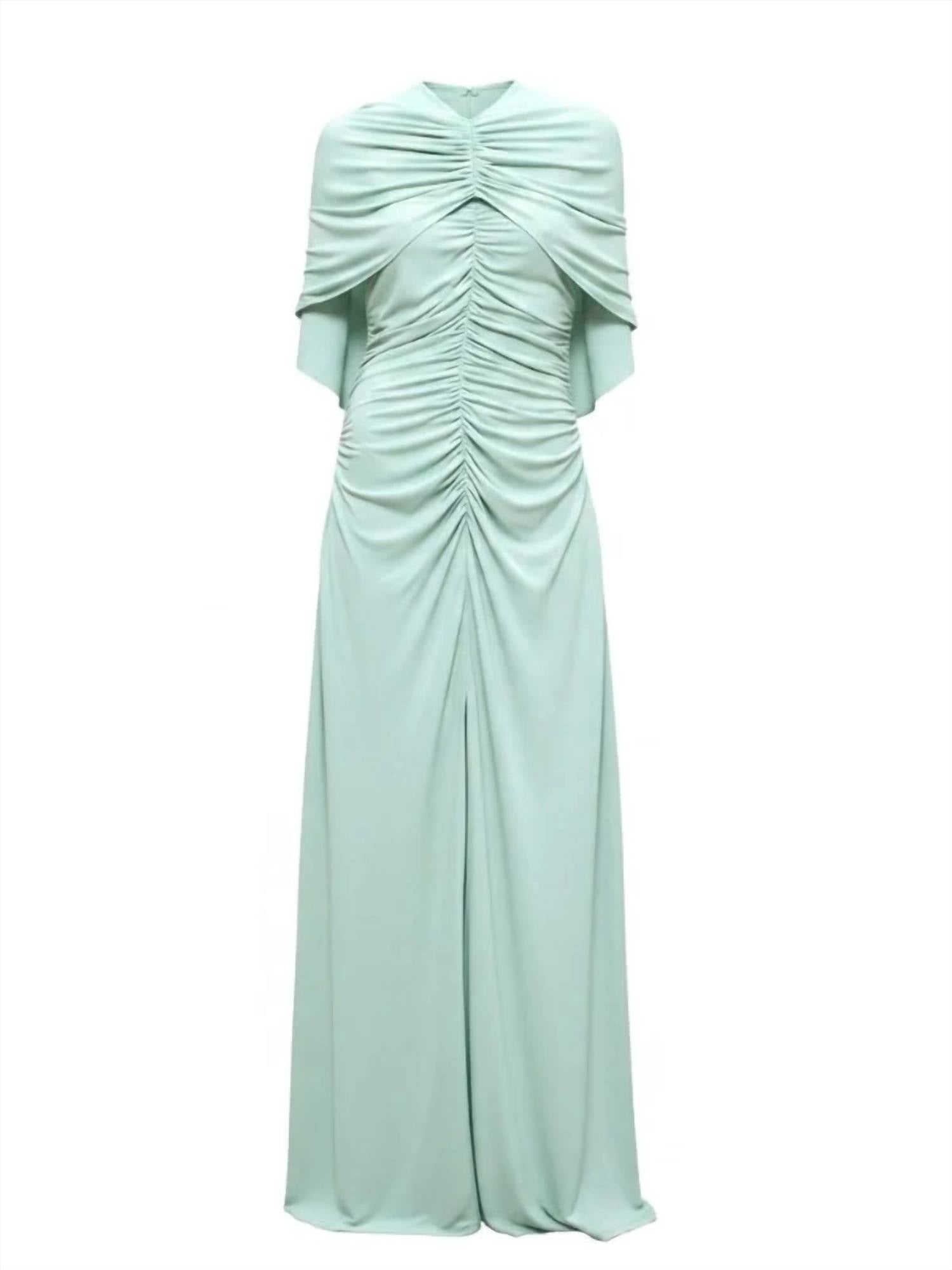 Kallmeyer - Matilda Matte Jersey Cape Gown