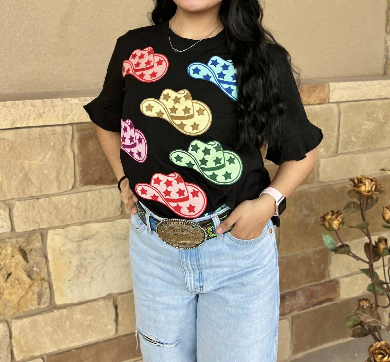 Layerz Clothing - Cosmic Cowgirl Tee