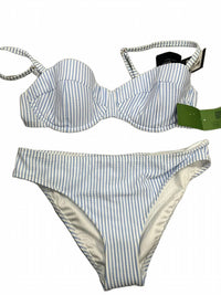 Kate Spade - Seamed Underwire Bra Bikini Top & High Cut Bikini Bottom Set
