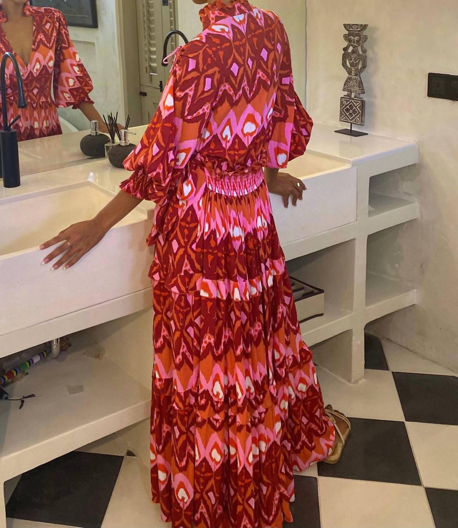 Feather & Find - Kaiema V-neck Dress
