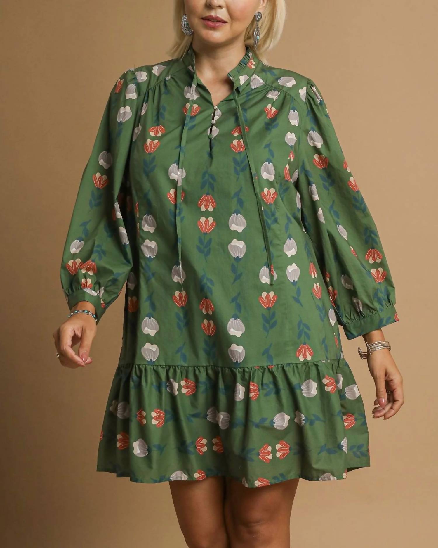 Umgee - Floral Mini Dress