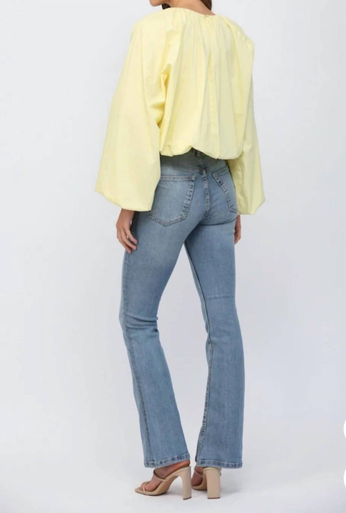 Fate - Cropped Gathered Top