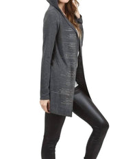 Vocal Apparel - Hooded Cardigan with Stud Detail