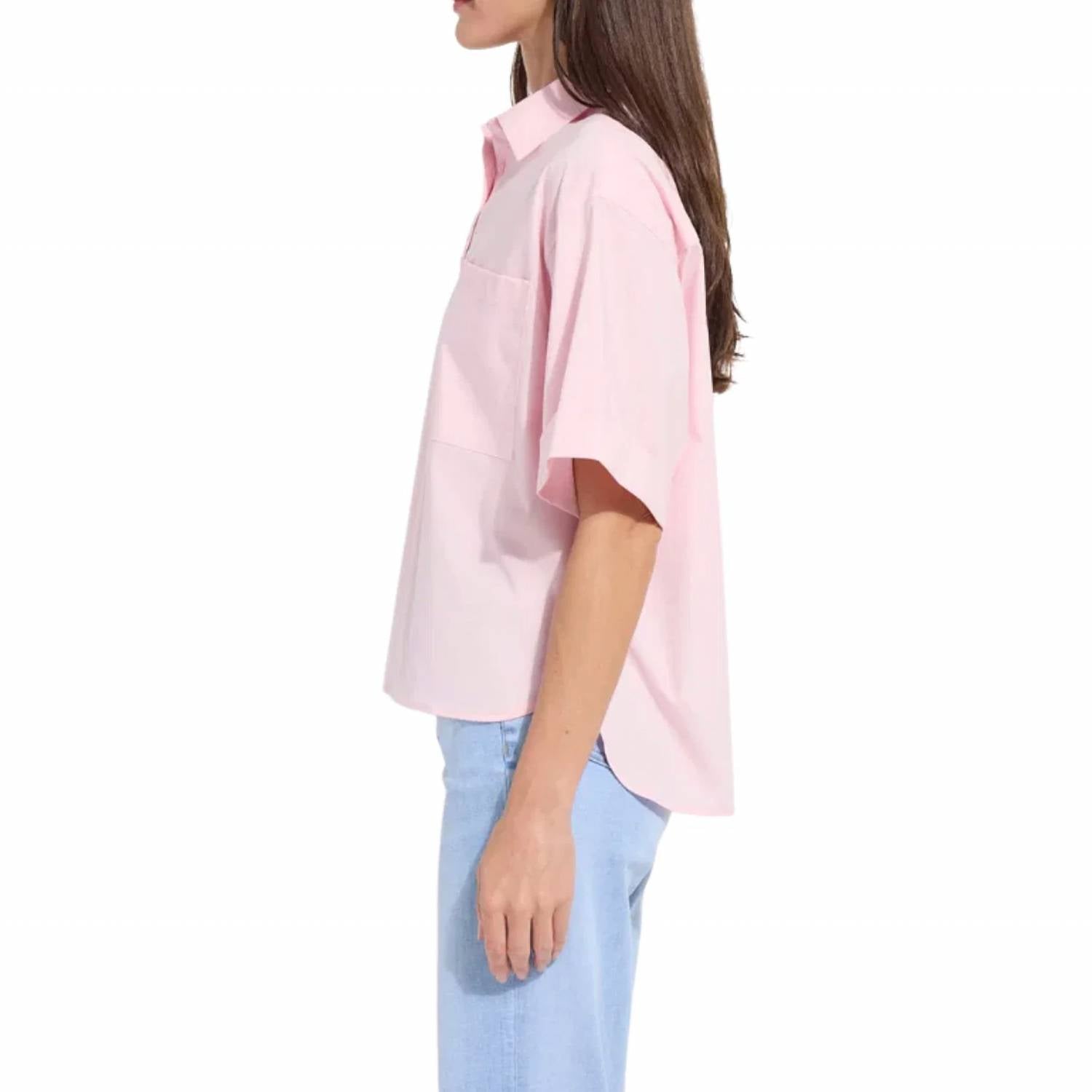Lysse - Corinna Oversized Crop Shirt