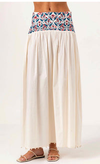 sundays GWEN SKIRT in white - women's skirt