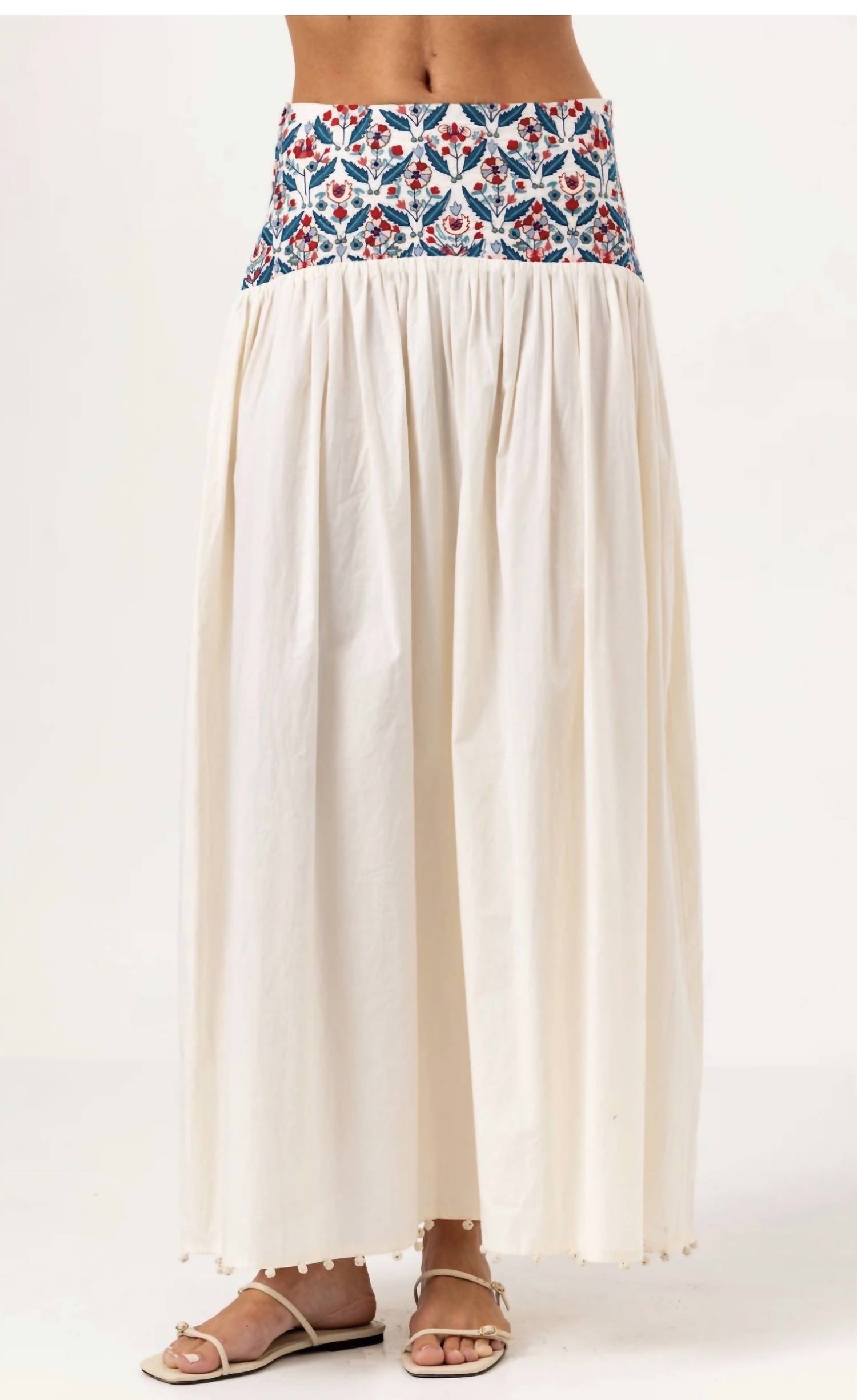 sundays GWEN SKIRT in white - women's skirt