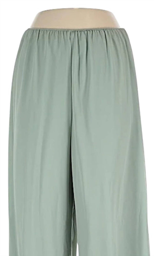 Alex Evenings - Women's Chiffon Straight Leg Pants
