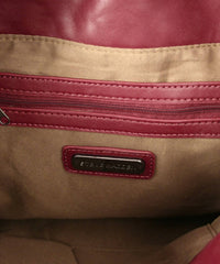 STEVE MADDEN Women's Quilted Tote Bag in wine - women's bag - view 4