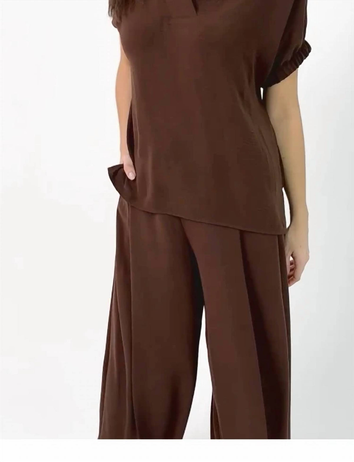 Joseph Ribkoff - Gauze Pull On Culotte Pants