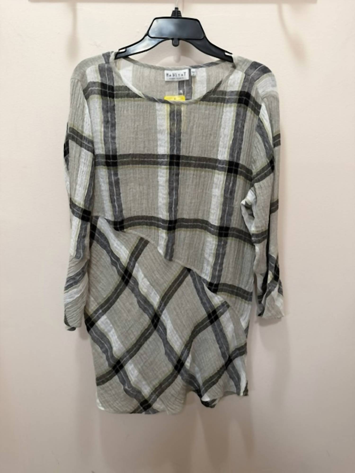 Habitat - Women's Diagonal Plaid Guaze Tunic