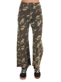 Miou Muse - Women's Backwoods Wide Leg Pants