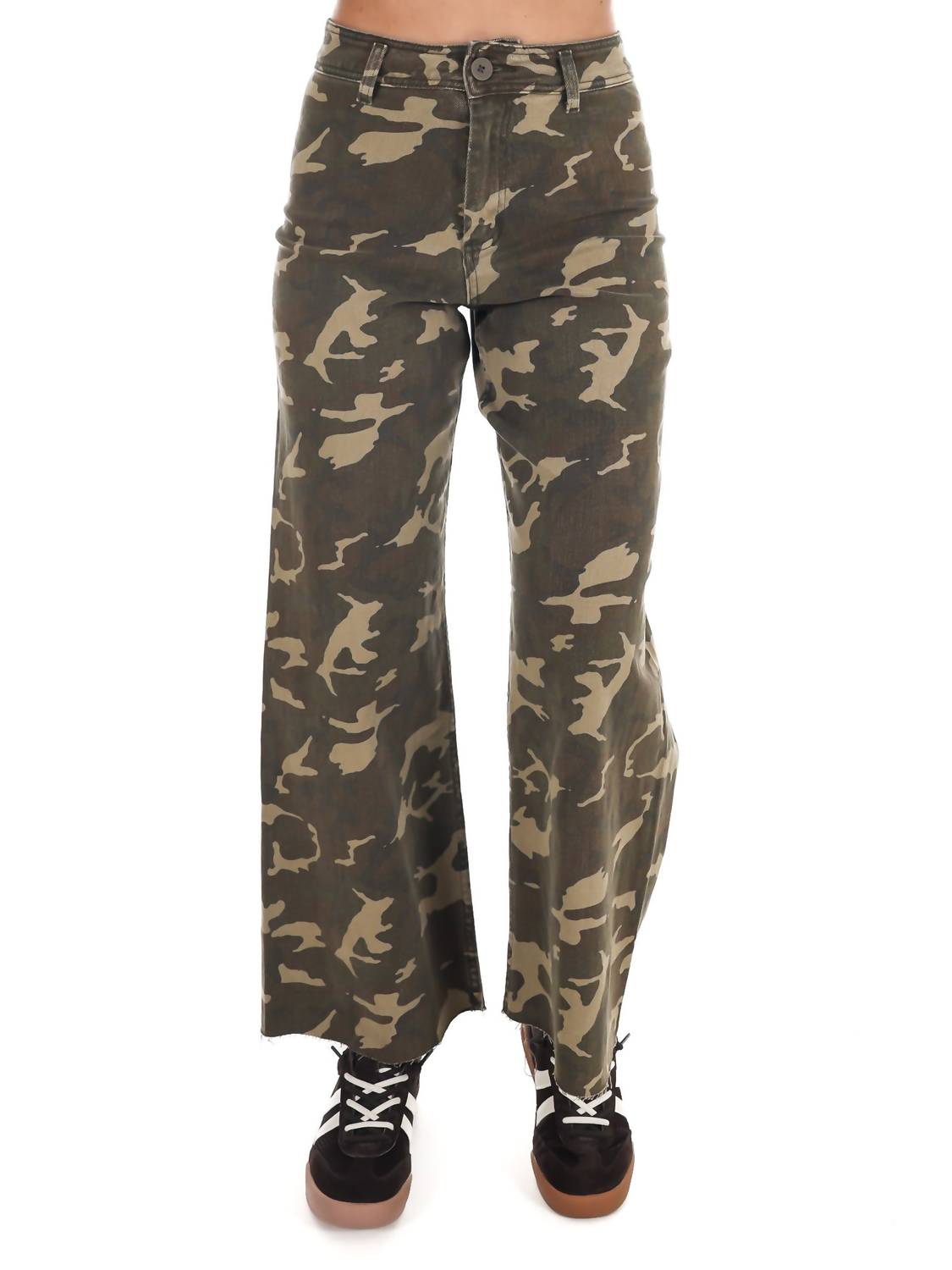 Miou Muse - Women's Backwoods Wide Leg Pants
