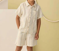 Rylee + Cru - Kid's Collared Short Sleeve Shirt